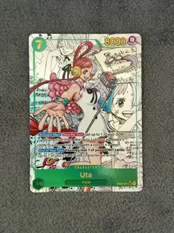 One Piece TCG Heroines Edition UTA Alt. Secret Rare MANGA (EB03-061) 🔥*read*🔥 - Image 4