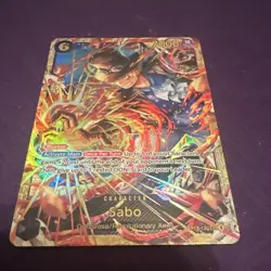 One Piece CCG Sabo OP13-120 Secret Rare Alt Art Foil Character 7000 English - Image 1
