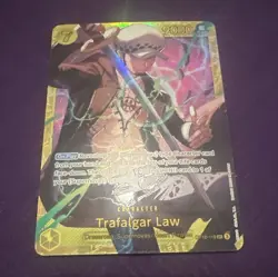 Bandai Trafalgar Law OP10-119 Royal Blood Alt Art Foil English 9000 Cost 7 - Image 1