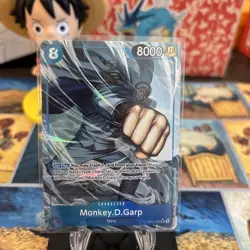 One Piece CCG Legacy of the Master Monkey.D.Garp OP12-056 SP NM English - Image 1