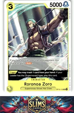OnePiece TCG - Roronoa Zoro (Judge Pack Vol. 6) Near Mint or Better B2G1 - Image 1