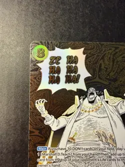 Zehahahahaha! (Alternate Art) OP16-116 One Piece TCG The Time of Battle NM - Image 2