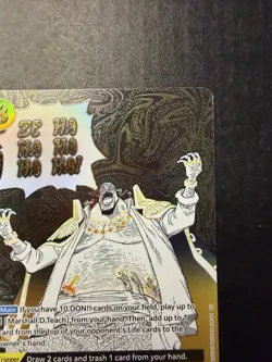 Zehahahahaha! (Alternate Art) OP16-116 One Piece TCG The Time of Battle NM - Image 3