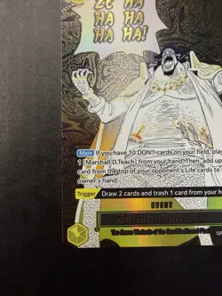 Zehahahahaha! (Alternate Art) OP16-116 One Piece TCG The Time of Battle NM - Image 5
