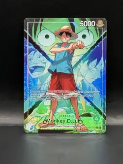 One Piece OP16-022 Monkey D Luffy Alt Art Leader OP16 THE TIME OF BATTLE - Image 1