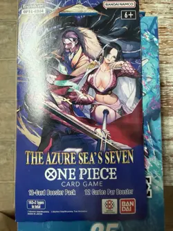 One Piece TCG OP14-EB04 - The Azure Sea’s Seven 1 Booster Pack - Factory Sealed - Image 1