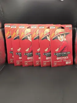 One Piece Sleeved Blister Pack: Carrying On His Will Sealed Lot Of 2 FREE SHIP - Image 1