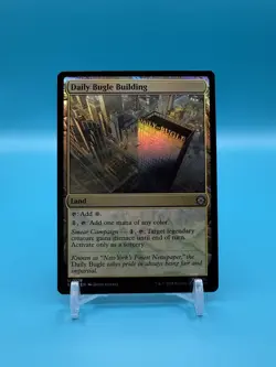 Daily Bugle Building - Marvel’s Spider-Man (SPM) - MTG - FOIL - NM - Image 1