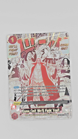 One Piece TCG Come On!! We'll Fight You!! Alternate Art OP09-020 English NM - Image 1