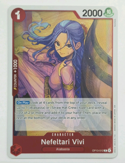 Nefeltari Vivi OP13-012 Carrying On His Will Foil One Piece TCG - Image 1