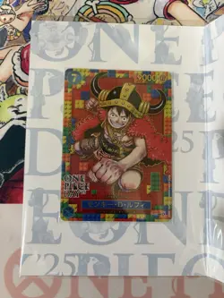 ONE PIECE Premium Card Collection ONE PIECE DAY 25 Japanese Luffy P-110 2025 - Image 3