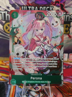 Perona OP09-034 EB03 Alt Art Heroines Dash Pack One Piece TCG English - NM - Image 1