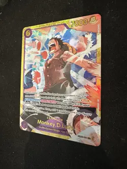 One Piece TCG EB-02-061 Monkey.D.Luffy Secret Rare Anime 25th Collection English - Image 3