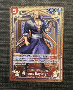 Silvers Rayleigh (SP) OP09-005 A Fist of Divine Speed Foil One Piece CCG - Image 1