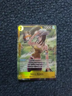 One Piece OP15-109 R Alt Art Nico Robin Adventure on KAMI's Island English NM - Image 1