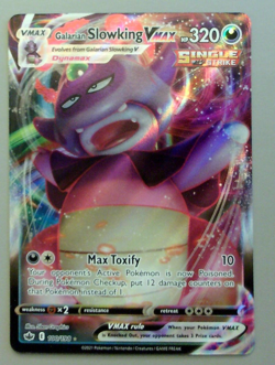 Galarian Slowking VMAX 100/198 Chilling Reign Holo Pokemon TCG Card NM - Image 1