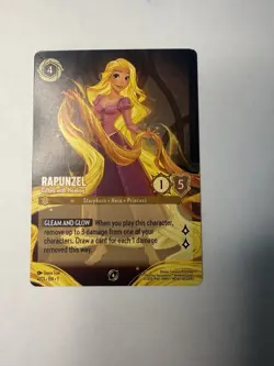 Rapunzel - Gifted with Healing 4 Disney Lorcana Promo Cards Holo - Image 1