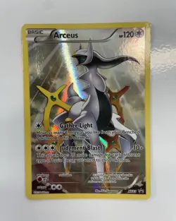 Pokemon TCG Arceus XY83 XY Holo Promo Card English 2015 120 HP Basic - Image 1