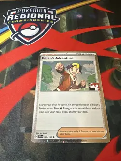 Pokemon Ethan's Adventure 165/182 Prize Pack Series Cards Holo - Image 1