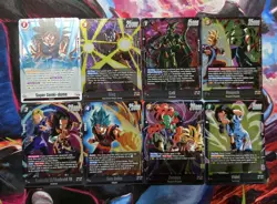Dragon Ball Super Fusion World Cross Force FB10 Lot 8x English Card New Unused - Image 1