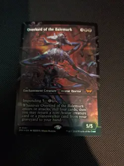 MTG English Overlord of the Balemurk (Showcase) NM Foil - Image 1