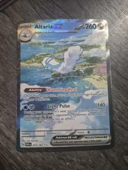 Pokemon TCG Altaria EX Paradox Rift Holo Card Special Illustration Rare 253/182 - Image 1