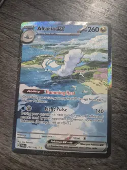 Pokemon TCG Altaria EX Paradox Rift Holo Card Special Illustration Rare 253/182 - Image 4