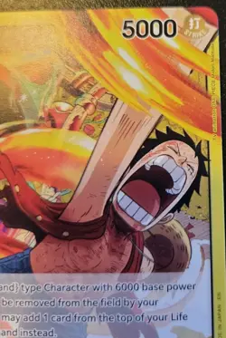 Monkey.D.Luffy OP15-098 Leader Adventure On Kami's Island One Piece Card Game - Image 3