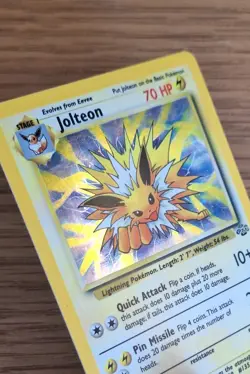 Pokemon Jolteon Holo 4/64 Jungle Card - Excellent Condition NM - Image 2
