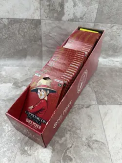 x36 One Piece OP13 Carrying on His Will Sleeved Booster lot With Display Box - Image 1