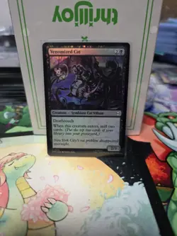 Venomized Cat - Foil - SPM - MTG - EN - NM - 0072 - Image 1
