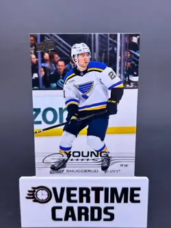 2025-26 Upper Deck Series 1 Jimmy Snuggerud Young Guns #207 Rookie Card RC - Image 1