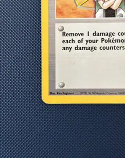 Pokemon TCG - Brock Trainer Unlimited Holo Rare - Gym Heroes WOTC 15/132 - MP - Image 5