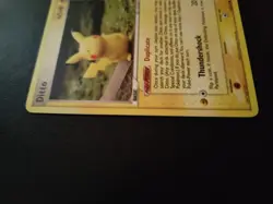 Ditto (Pikachu) by Yuka Morii #63/113 💥 2005 EX Delta Species 💥 Non-Holo 💥 NM - Image 4