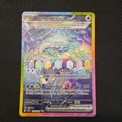 Terapagos ex 170/142 Stellar Crown Special Illustration Rare - Image 1
