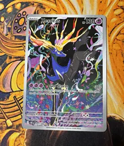 Pokemon TCG Crown Zenith Xerneas 091/086 Full Art Holo Rare HP 130 EN - Image 1