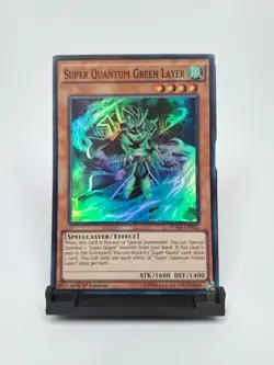 Super Quantum Green Layer | WIRA-EN031 | Super Rare | NM | 1st Ed - Image 1