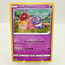 Galarian Slowpoke SWSH126 HD GALAXY SWIRL Pokemon Evolving Skies Blister Promo - Image 1