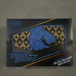 Crown Zenith Pokemon Center Elite Trainer Box Plus ETB - New Factory Sealed - Image 1
