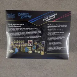 Crown Zenith Pokemon Center Elite Trainer Box Plus ETB - New Factory Sealed - Image 2