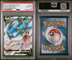 Pokemon 2021 Rayquaza V 194/203 Alt Art Evolving Skies GEM MINT PSA 10 - Image 2
