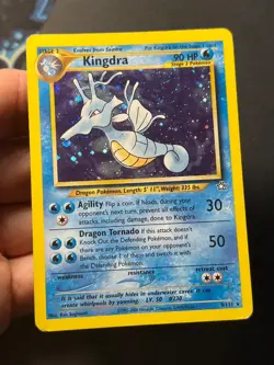 Kingdra 8/111 Neo Genesis Holo Rare - Pokemon Card LP - - Image 4