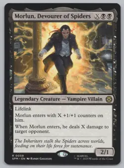 MTG - Morlun, Devourer of Spiders - Marvel's Spider-Man (SPM) -d882 - Image 1