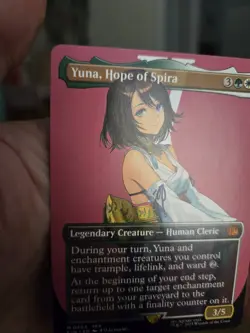 Yuna, Hope of Spira Borderless - Mythic - Final Fantasy MTG #0404 - Image 5