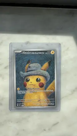 Pikachu with Grey Felt Hat 085 Sv: Scarlet & Violet Promo Cards Regular - Image 1