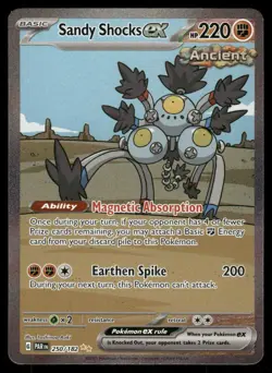 Pokemon Cards Sandy Shocks ex 250/182 Paradox Rift Special IR LP *1 - Image 1