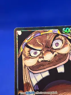One Piece Emperors in the New World Marshall D Teach OP09-081 Parallel Leader NM - Image 3