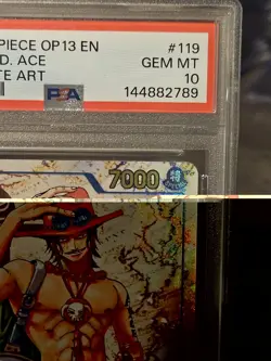 Portgas.D.Ace (119) (Super Alternate Art) OP13-119 Carrying On His Will Foil - Image 3