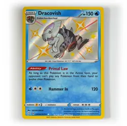 Pokemon - Dracovish - SV036/SV122 - SWSH Shining Fates - Shiny Vault Card - Image 1