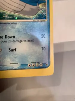 Pokemon TCG Wailord EX Sandstorm Holo Rare Card 14/109 - Image 4